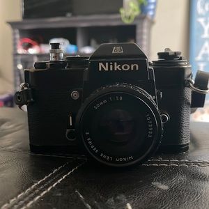 Nikon 50mm Antique Film Camera